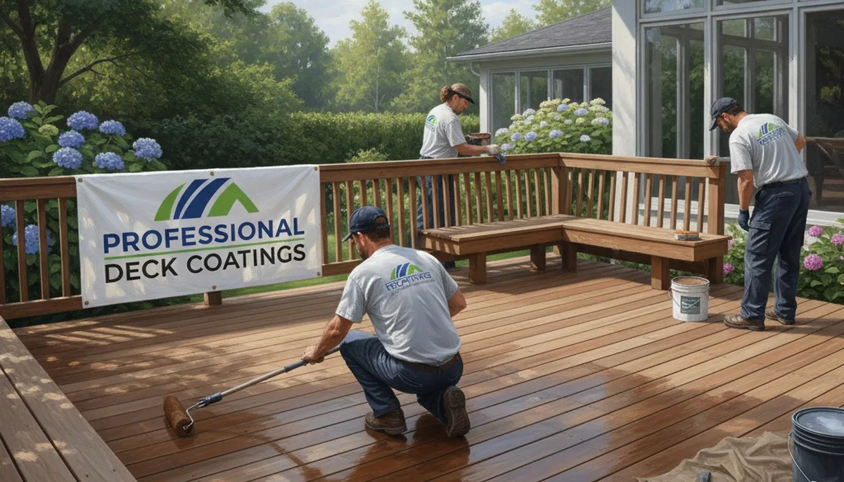 Memphis, TN deck painting service for weather-resistant outdoor wood protection